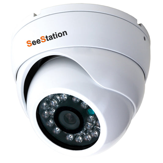 SeeStation (Hybrid) CHYB2104AF2-AW Turret Dome Camera, 1080P, 4 in 1 Technology, TVI+AHD+CVSB+Standard Analog - PAM Distributing Co