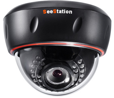 SeeStation (IP-D) CIP2141IV9-AB IP Dome Camera Interior 1.3MP IR POE ONVIF 2.8-12mm Varifocal Lens