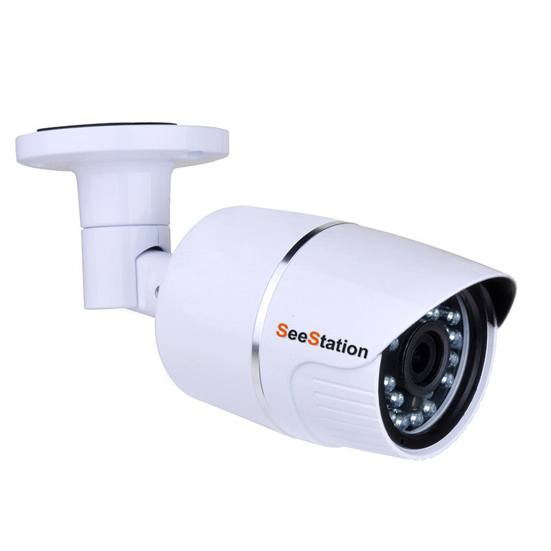 SeeStation (TVI) BULLET CAMERA 2MP/1080P Analog High Definition 3.6mm Auto Iris Lens 12VDC
