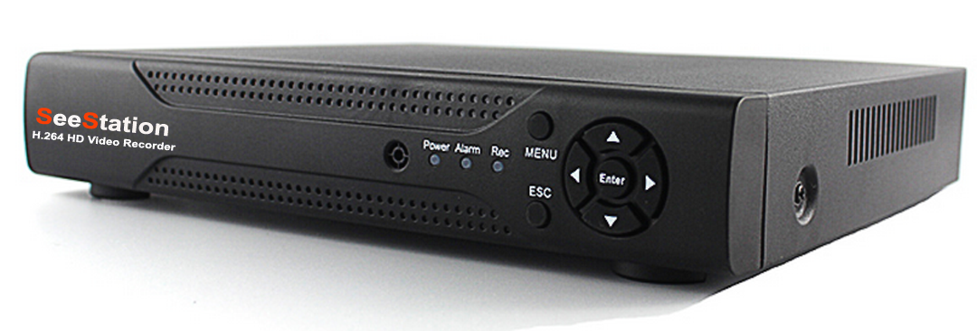 SeeStation HD OVER COAX (AHD) 04 Channel 1MP/720P Analog HD Surveillance Recorder (FREE HDD)
